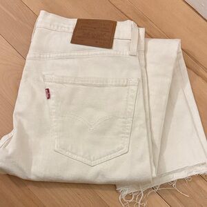 Levi's Men's White Jeans 502 30/32